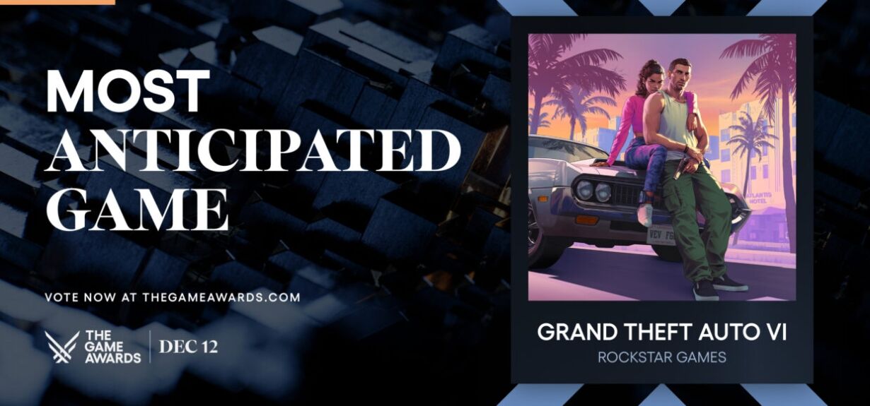 Nominacja GTA 6 na Game Awards 2024