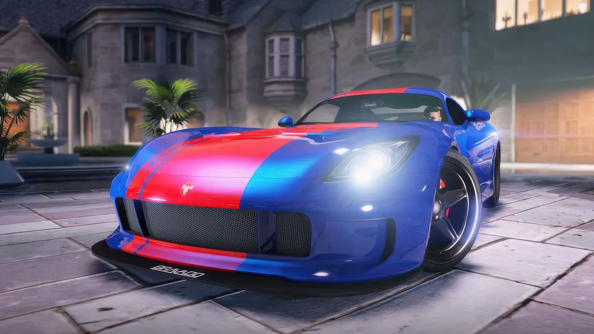 Bravado Banshee GTS in Spider-Man livery