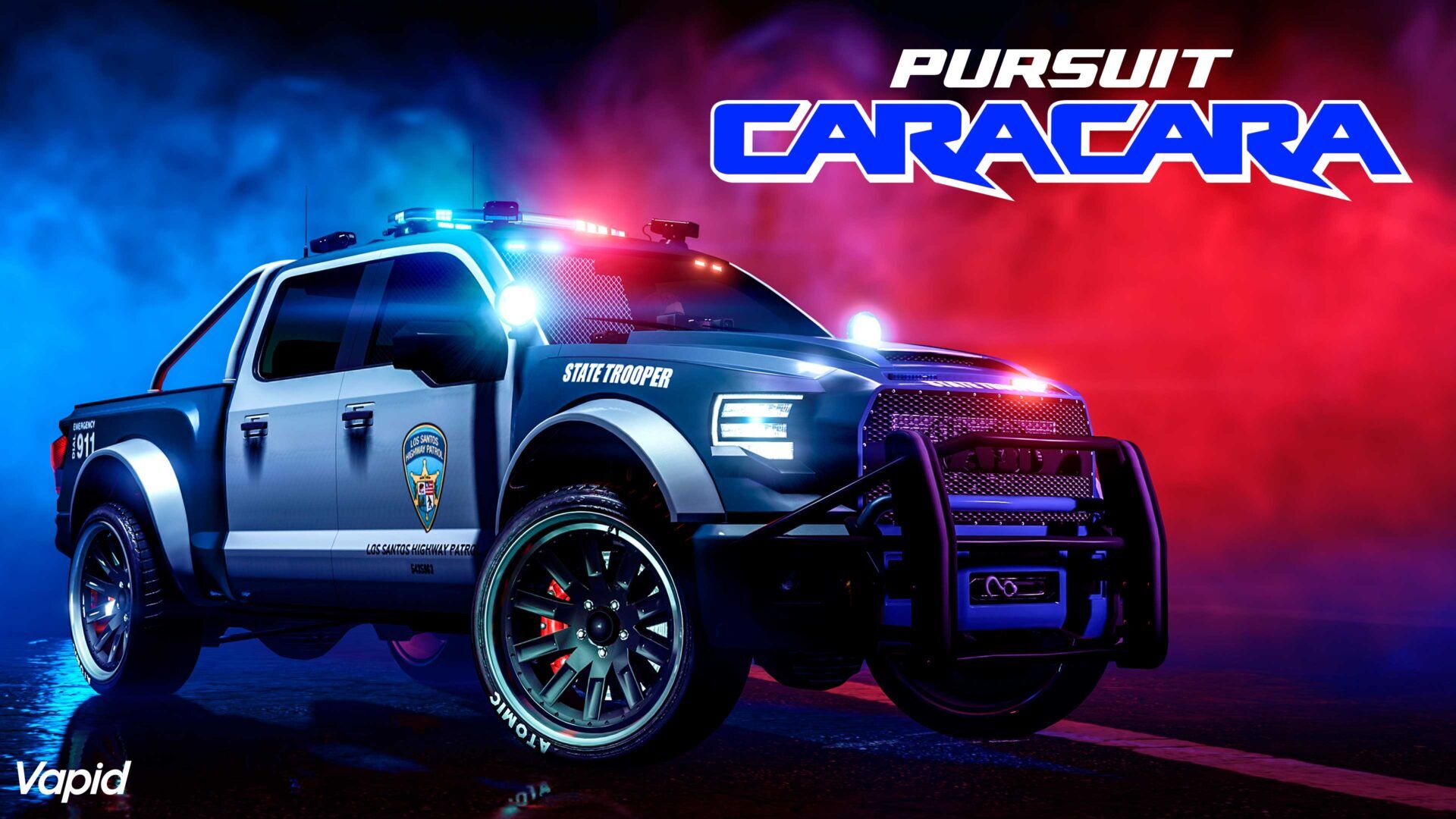Vapid Caracara Police Pursuit Vehicle Vapid Caracara Police Pursuit Vehicle