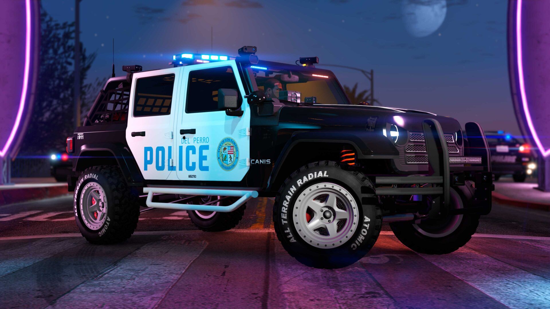 Canis Terminus Patrol Car Canis Terminus Patrol Car