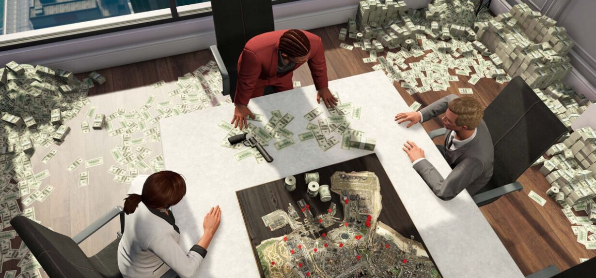 Kasa w Biurze prezesa GTA Online